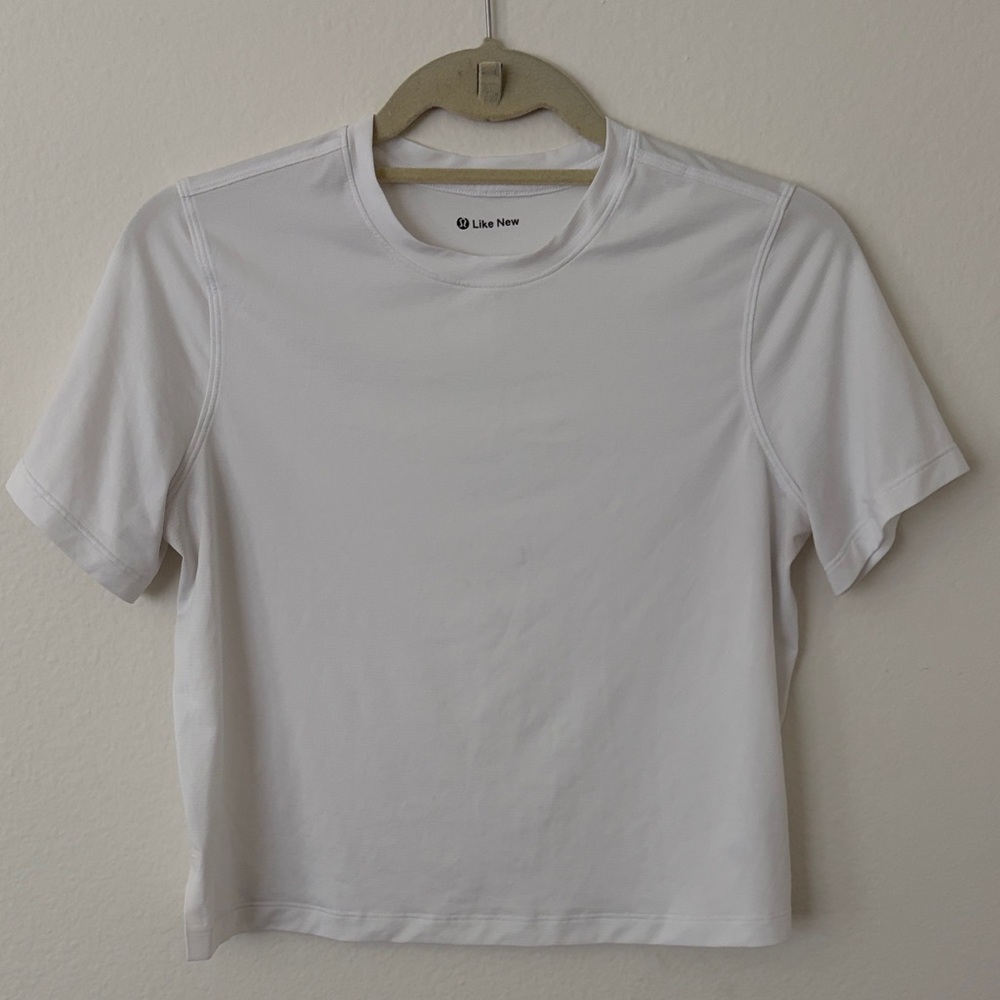 lululemon athletica White Short Sleeve Tee